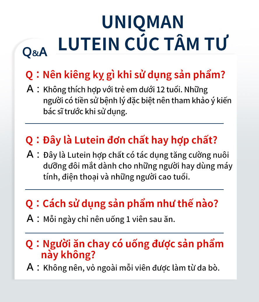 mỗi ngày 1 viên, cải thiện tình trạng mắt khô, phòng chống bệnh AMD