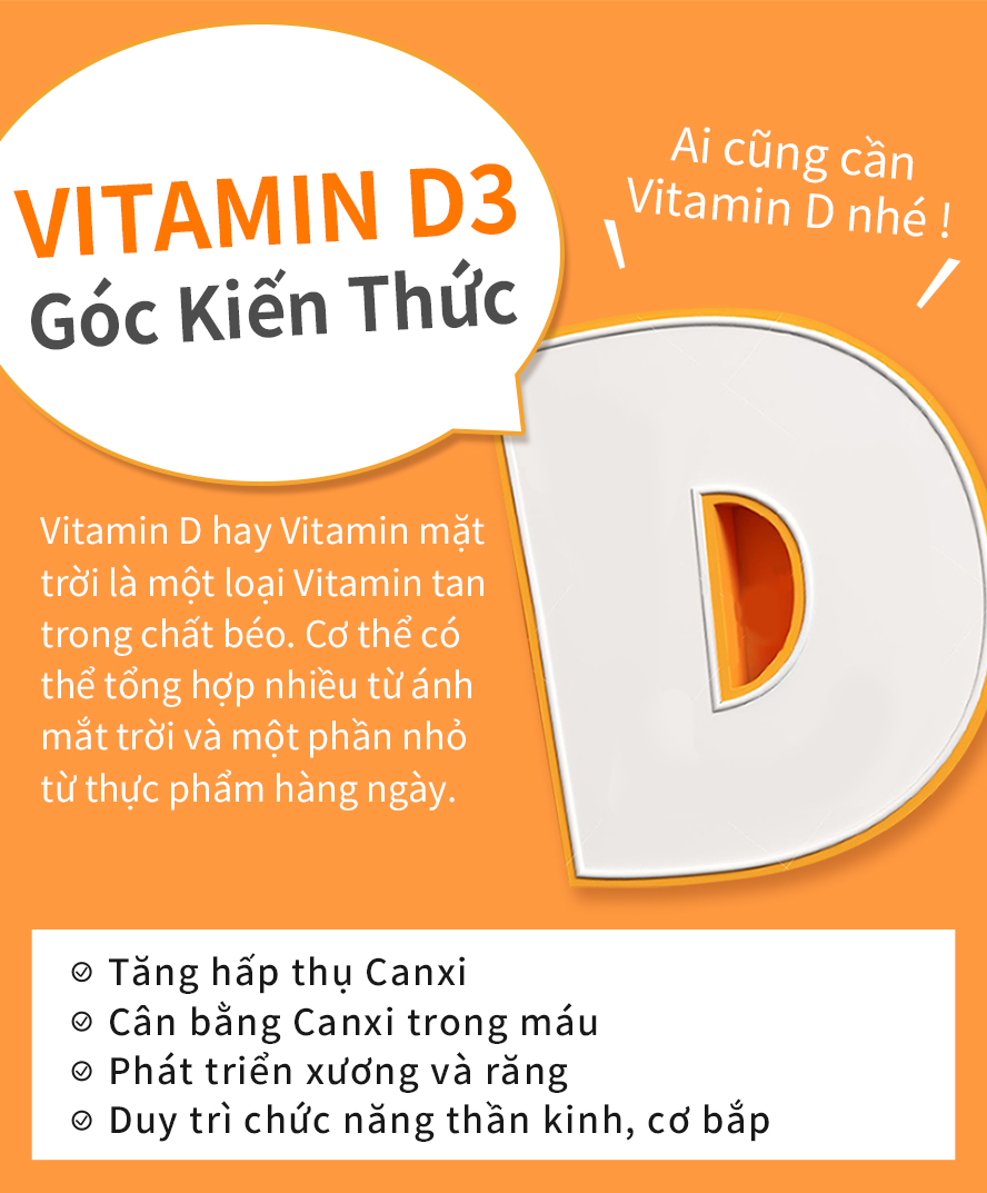 hỗ trợ phát triển xương, răng