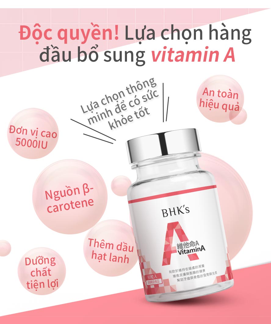Hàm lượng vitamin A 5000IU ,cộng thêm dầu hạt lanh duy trì sức khỏe cho đôi mắt của bạn