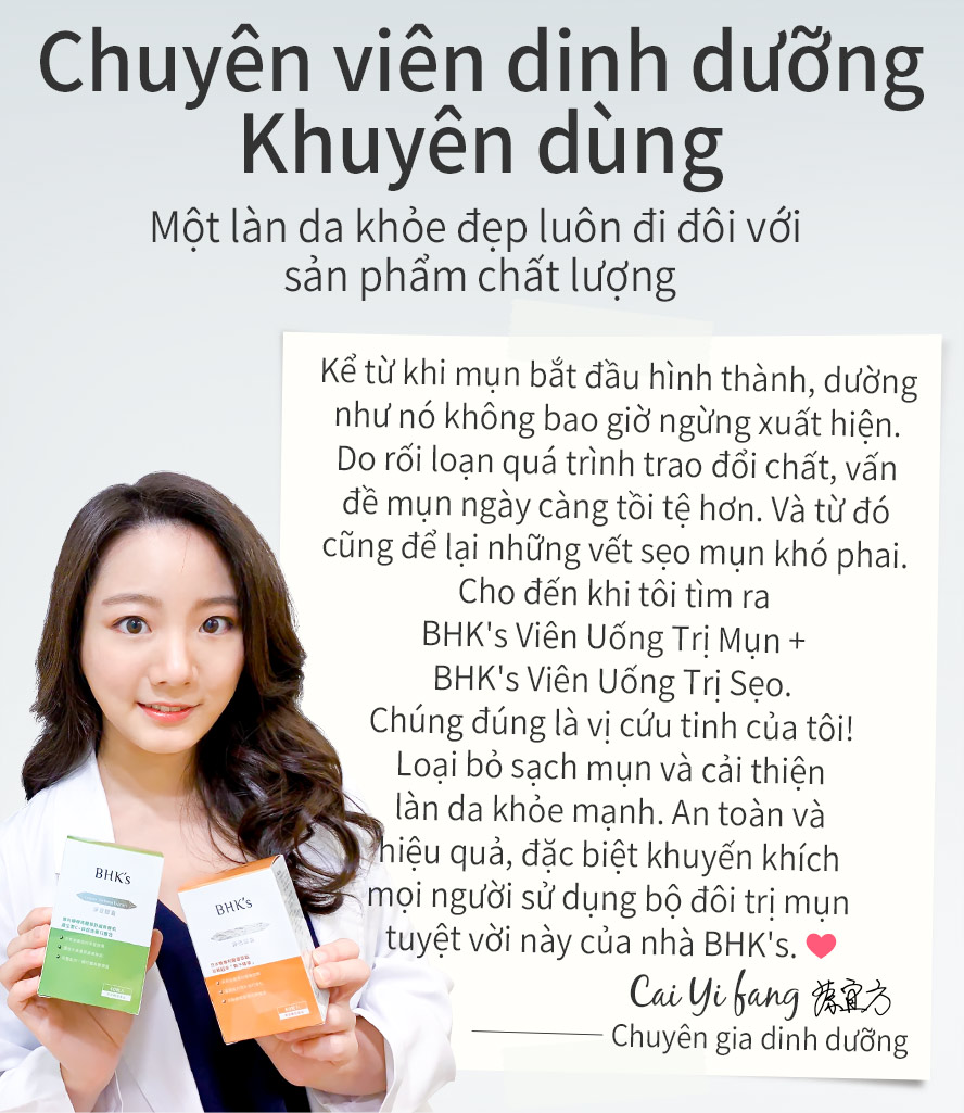 Viên nang trị mụn & Viên nang trị sẹo dịu nhẹ điều chỉnh cơ địa, cải thiện da mụn da sẹo hiệu quả