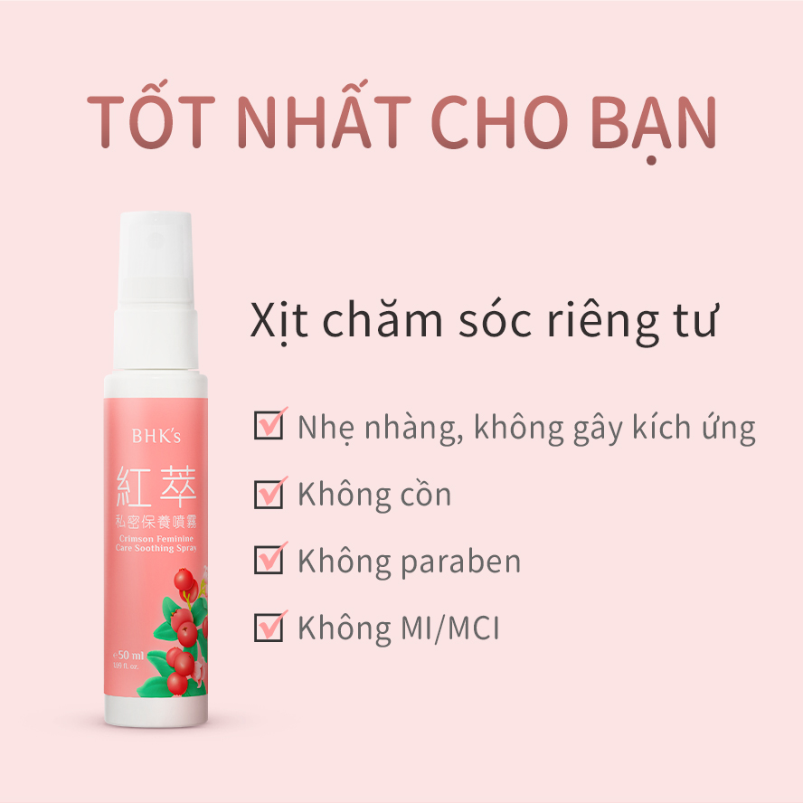 dịu nhẹ không gây kích ứng, không thêm cồn, chất bảo quản MI/MCI, có thể yên tâm sử dụng